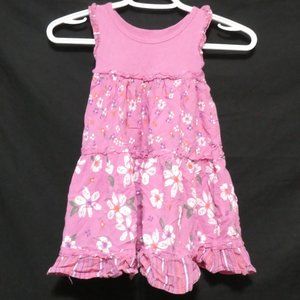 WOOLWORTHS | ages 2-3 | Pure Cotton Pink Floral Casual Summer Dress